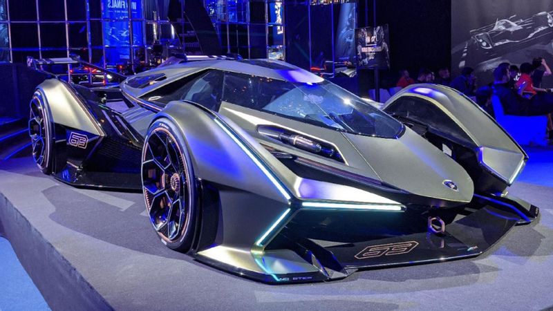  Mobil  Konsep Lamborghini  V12 Vision untuk Balapan  Gran 