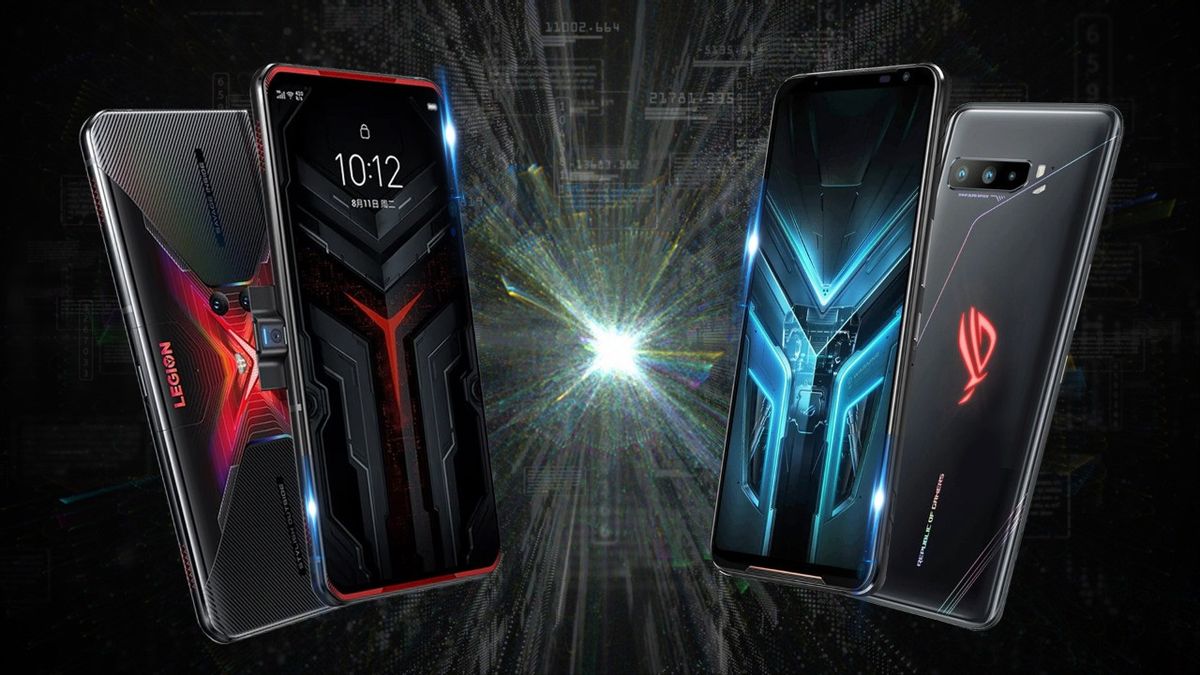 Duel <i> Smartphone </i> Gaming, Lenovo Legion Phone and Asus ROG Phone 3