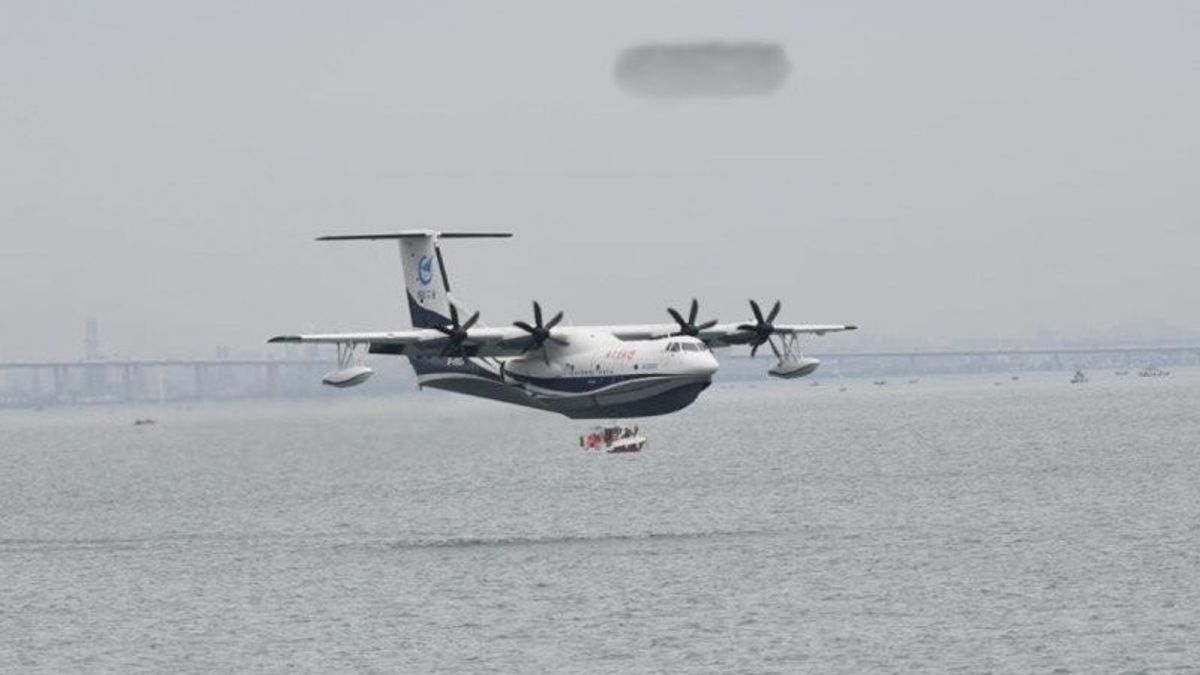 China Successfully Made Amphibious Aircraft to Overcome Karhutla