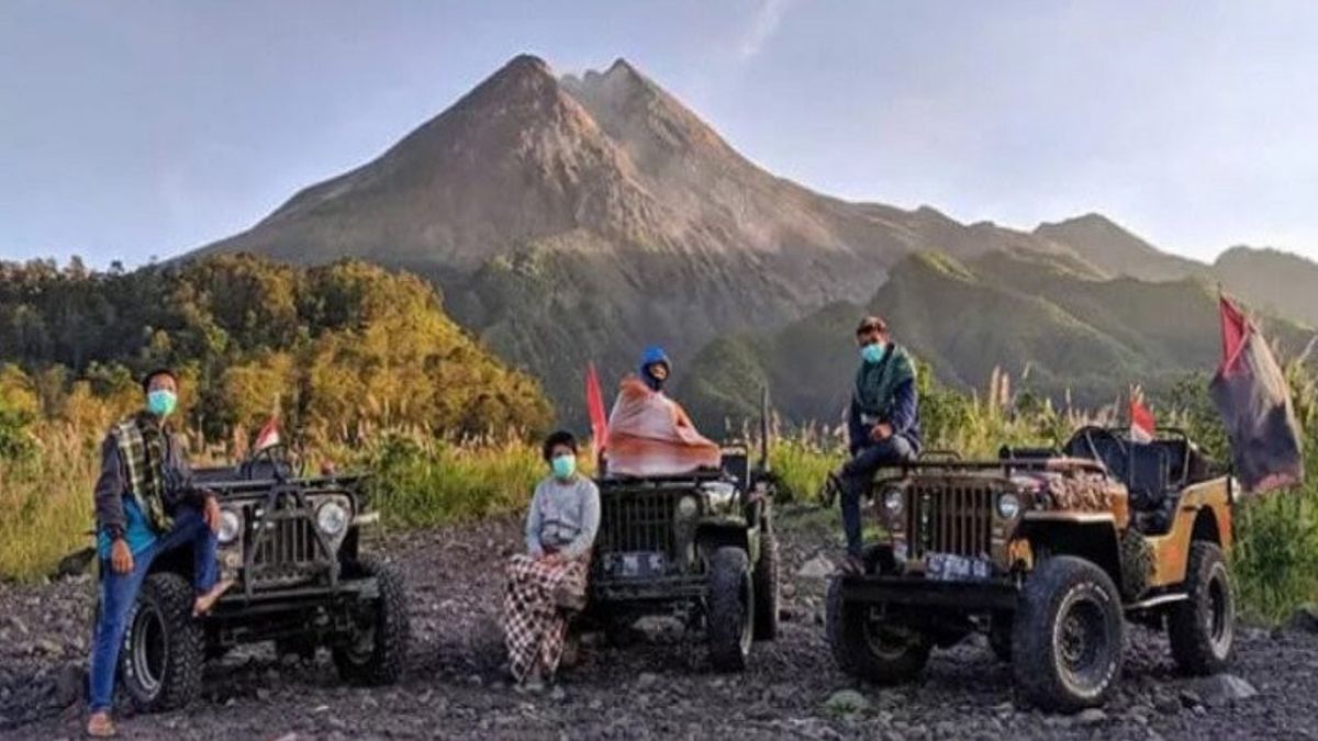 Objek Wisata Alam Lereng Gunung Merapi Ditutup Sementara